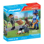 Playmobil Action Heroes Politiehond met boef