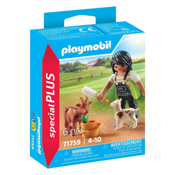 Playmobil Special Plus Vrouw met geiten