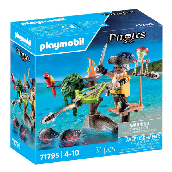 Playmobil Pirates Piraat met ballista