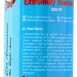 Gas navulling butaan cartridge