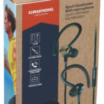 Grundig Sport Oortelefoon met microfoon en tasje