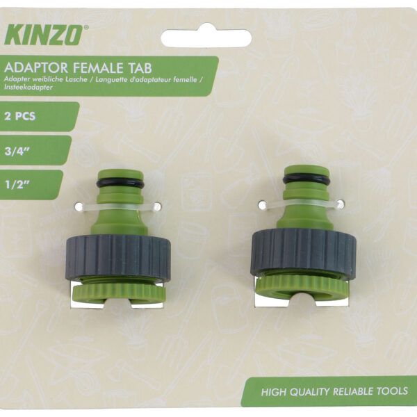 Kinzo Insteekadapter 2 stuks