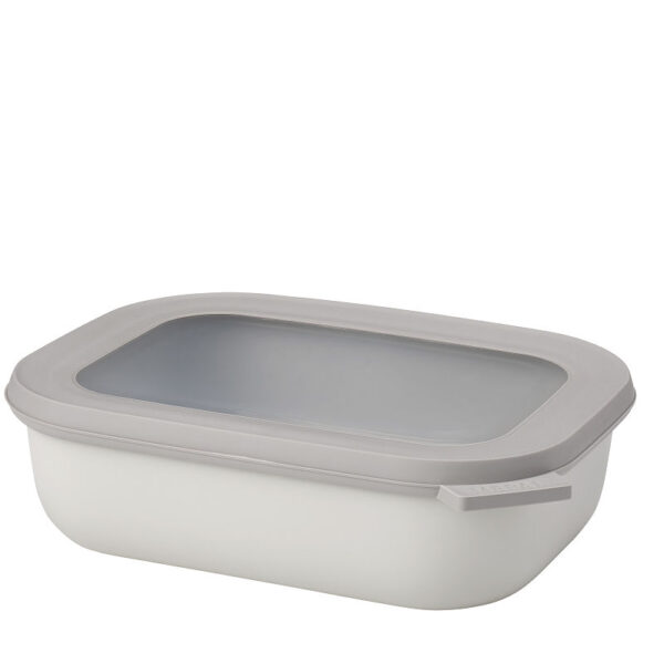 Mepal multikom Cirqula rechthoekig 1000ml - nordic white