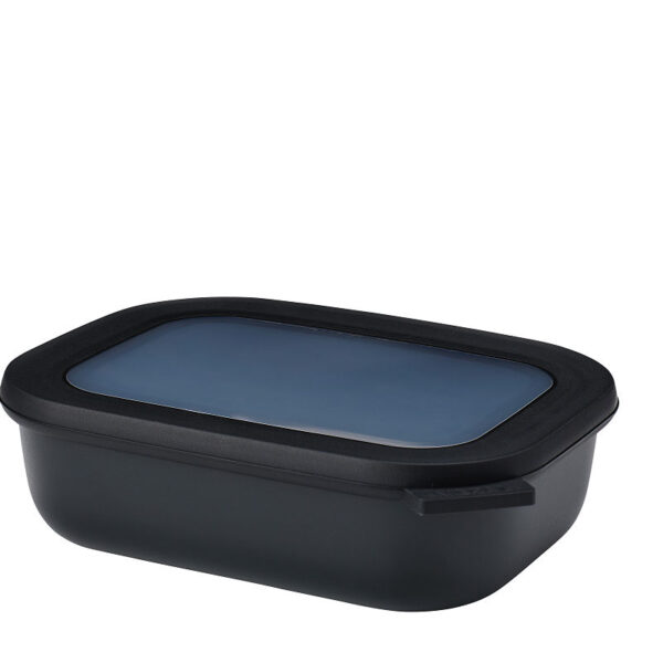 Mepal multikom Cirqula rechthoekig 1000ml - nordic black