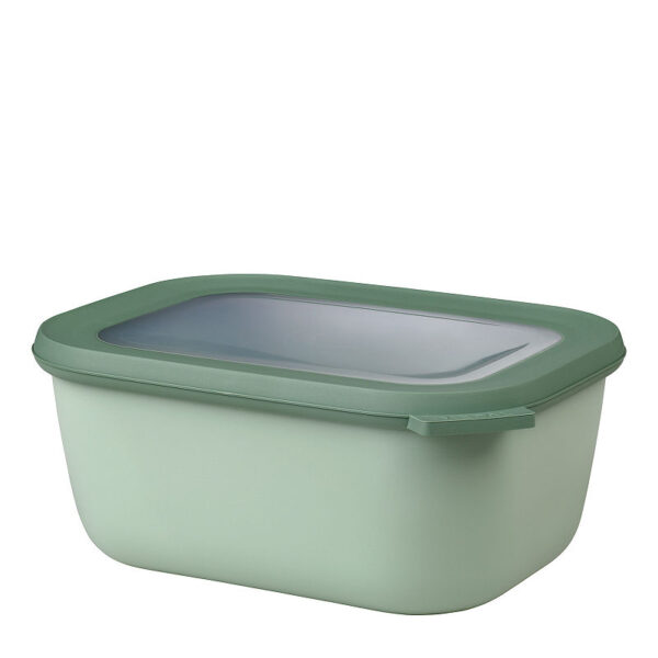 Mepal multikom Cirqula rechthoekig 1500ml - nordic sage