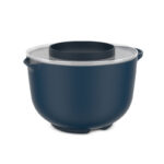 Mepal beslagkom Chef It 3000ml met spatdeksel - navy