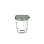 Mepal glas maatbeker Chef It 500ml met deksel - nordic sage