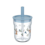 Mepal kinderglas Mio 250ml met rietje - forest friends