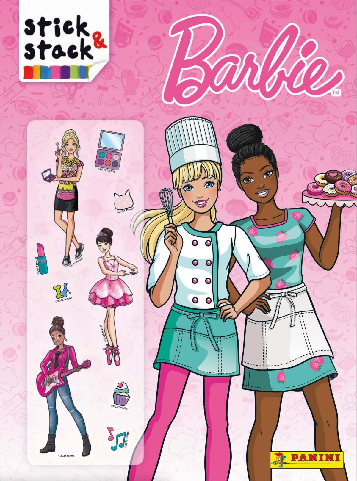 Stick en Stack Barbie Stcikerboek