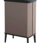 Curver Verto High afvalbak 54L - Pearl Rose