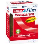 Tesafilm Plakband Transparant 66mx15mm - 10 stuks