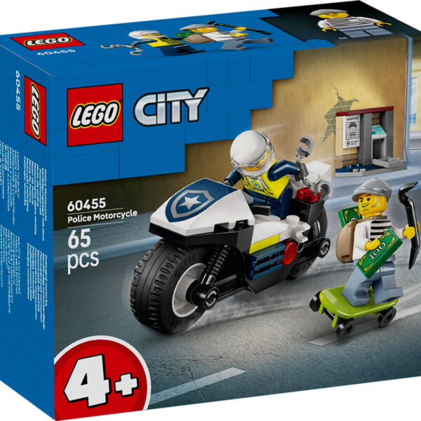 LEGO City Politie Achtervolging op politiemotor