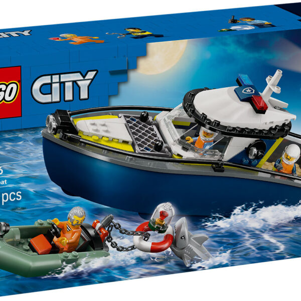 LEGO City Politie Achtervolging met politieboot