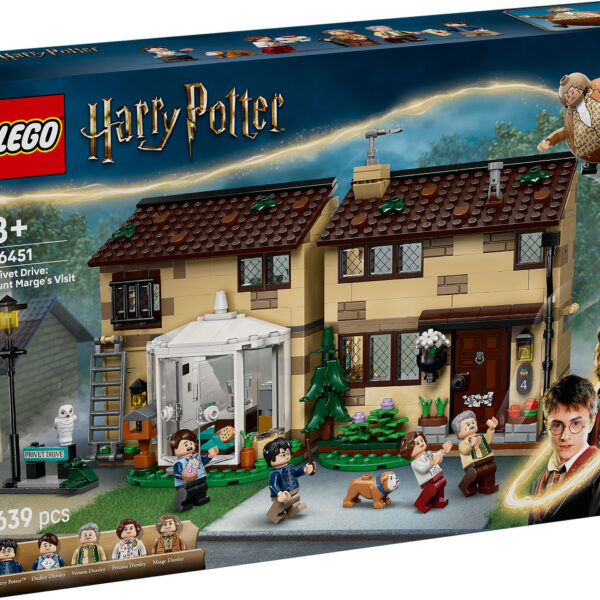 LEGO Harry Potter Ligusterlaan: bezoek van tante Margot