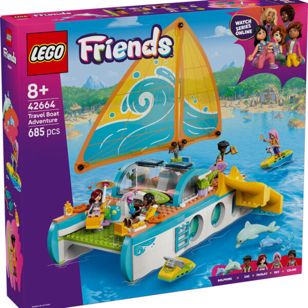 LEGO Friends Avontuurlijke bootreis