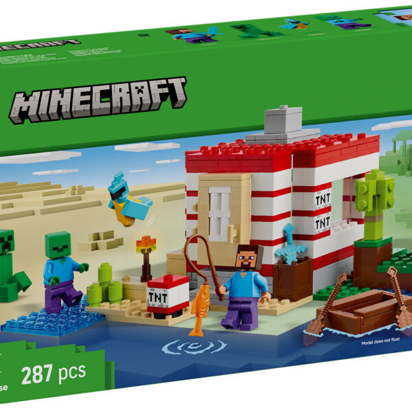 LEGO Minecraft Het TNT junglehuis