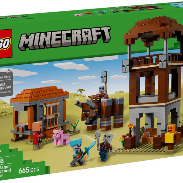 LEGO Minecraft De Plunderaar buitenpost en Verwoester