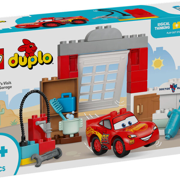 DUPLO Disney McQueens bezoek aan Docs garage
