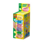 SES Vingerverf pastel 6 kleuren x45ml