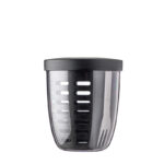 Mepal fruit en veggie pot ellipse - nordic black