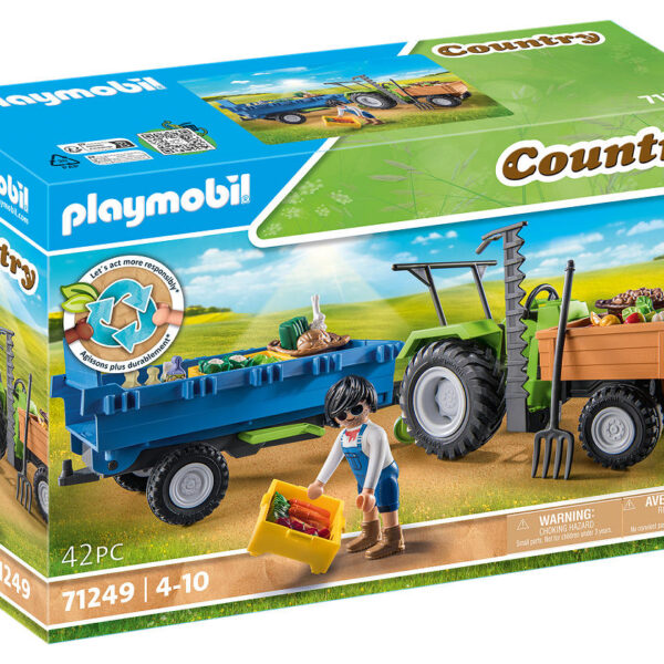 Playmobil Country Trekker met aanhanger