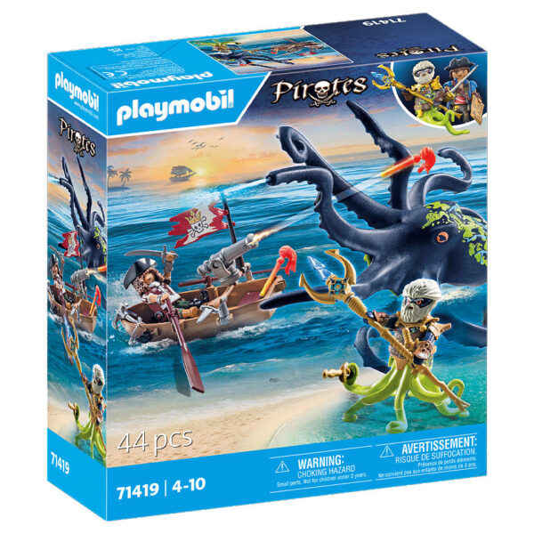 Playmobil Pirates Gevecht tegen de reuzenoctopus