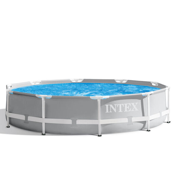 Intex Prism Frame Premium zwembad 305x76cm met 12V filterpom