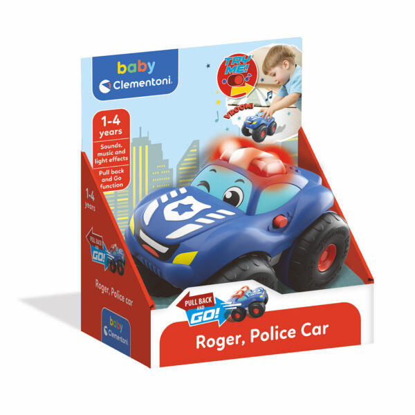 Clementoni Baby Stunt Wheels - Roger Politie