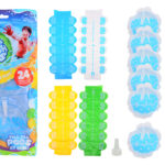 Aqua Drops zelfsluitende waterbalonnen 24 stuks incl vultuit