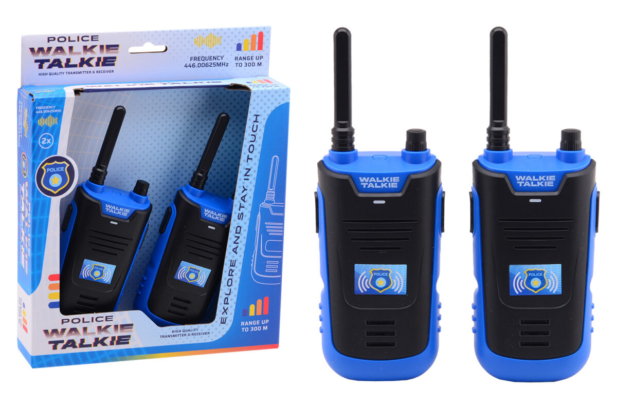 Walkie Talkie - 300 meter bereik - Politie