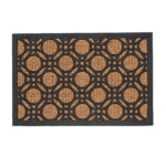 Esschert Design Deurmat Kokos en Rubber Cirkels 40x60cm