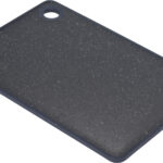 Snijplank kunststof 23x16cm - graniet zwart