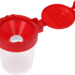 Penselennbeker 8x8x7cm 3 assort