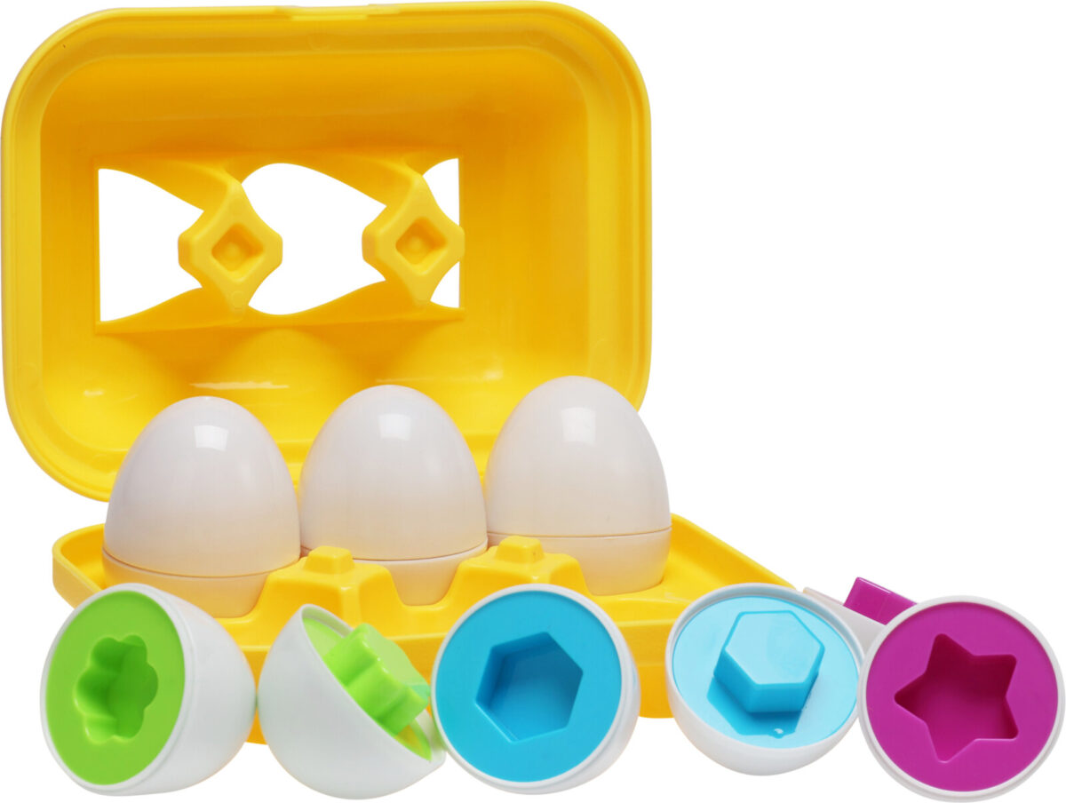 Baby Vormenpuzzel Eieren