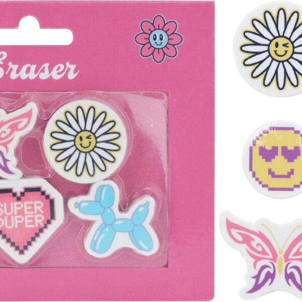 Gummen Butterfly 5 stuks