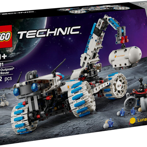 LEGO Technic Lunar Outpost maanrover ruimtevoertuig