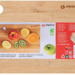 Alpina bamboe snijplank 23x30cm