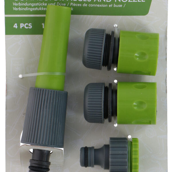 Kinzo Koppelstukken en Nozzle 4-dlg