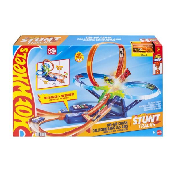Hot Wheels Stunt Crash in de Lucht