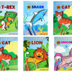 Kleur en aak je eigen dier 3D assori