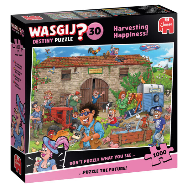 Puzzel 1000 st. Wasgij Destiny 30 - Een gelukkige oogst!