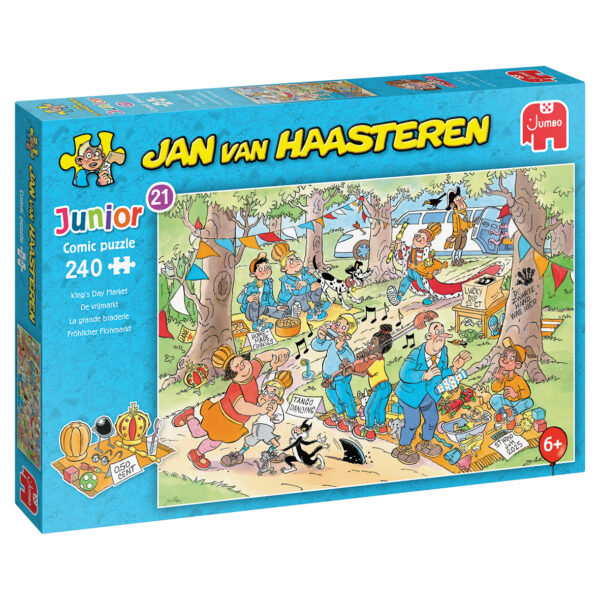 Puzzel 240 st. JvH Junior De vrijmarkt