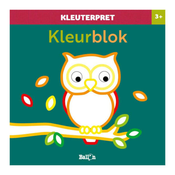 De Ballon - Kleurblok uil