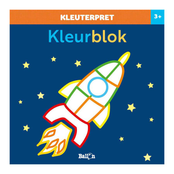 De Ballon - Kleurblok raket