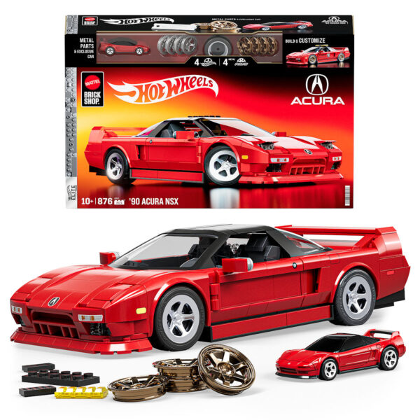 Mattel Brick Shop Hot Wheels'90 Acura NSX