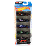 Hot Wheels F1 5-pack assortiment