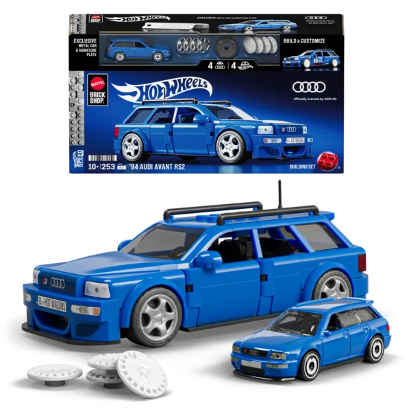 Mattel Brick Shop Hot Wheels'94 Audi Avant RS2