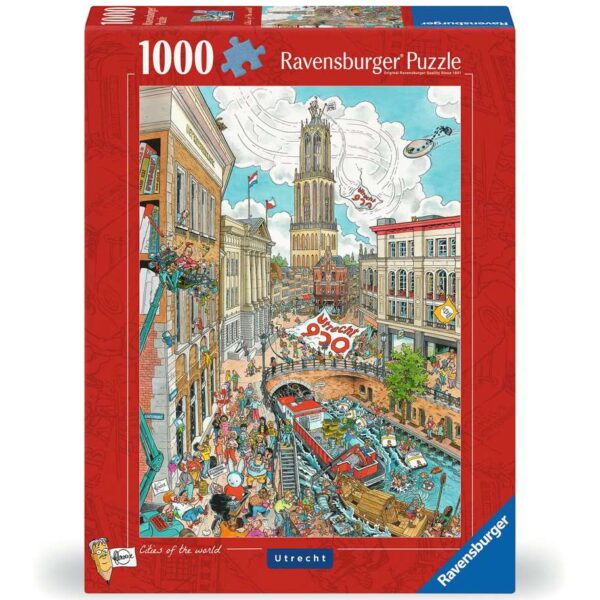 Puzzel 1000 stukjes Fleroux - Utrecht