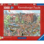Puzzel 1000 stukjes Fleroux - Amsterdam