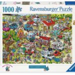 Puzzel 1000 st. Ray Comic Holiday resort 1: The campsite